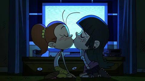 First Kiss by CoyoteRom Loud house characters, Spiderman art