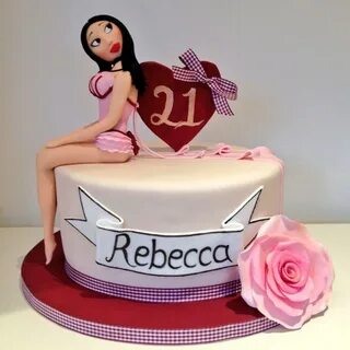 #21st #cake #birthday #sexy #lady #basque #sugarart #foodporn #cakeinternat...