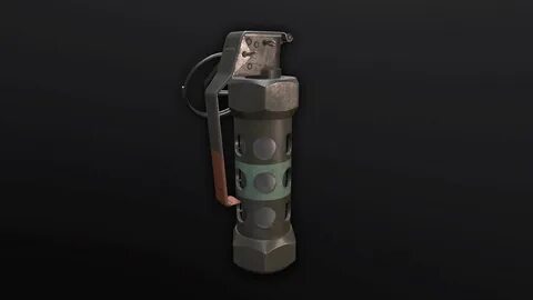 M18 Smoke Grenade, M84 Stun Grenade & M67 Frag Grenade