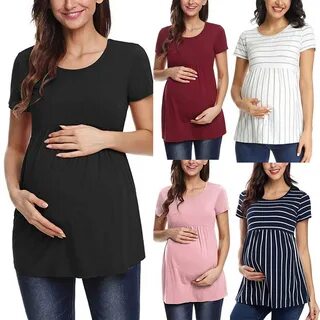 Boob simone striped maternity nursing top 3 4 sleeve