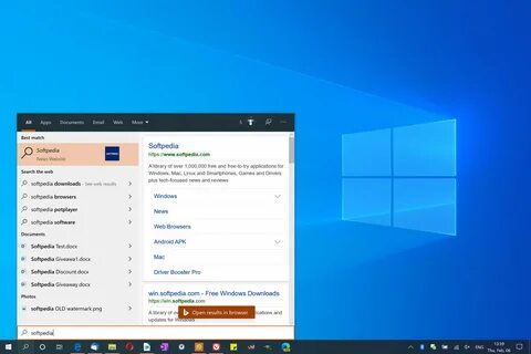 Disable bing in windows 10 to avoid outages breaking down th
