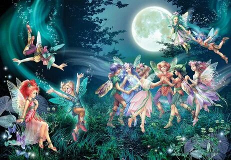 Fairies And Elves Dancing by MGL Meiklejohn Graphics Licensi