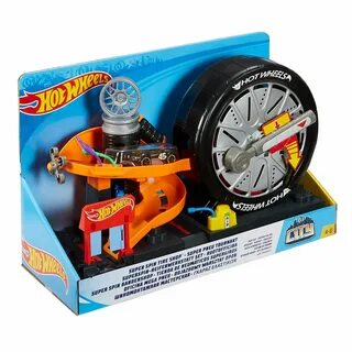 Набор игровой Hot Wheels Магазин вращающейся шины FNB17: куп