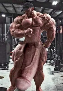 Gigantic Huge Meat: Searing hot bodybuilder Jamie Dor shows 