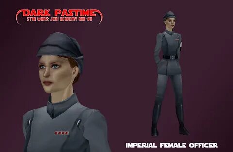 Imperial Female Officer image - The Dark Pastime mod for Sta