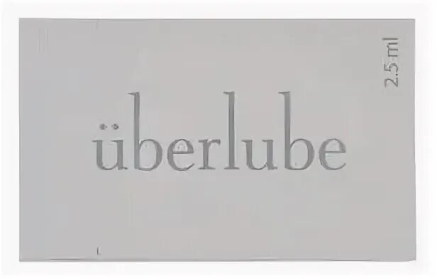 Гель-смазка Uberlube на силиконовой основе - Интимные смазки