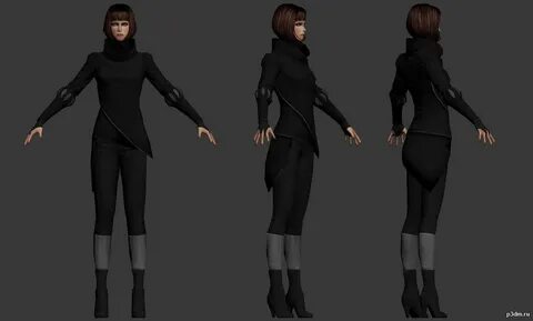 Anna " Pack 3D models Model, Character, Character inspiratio