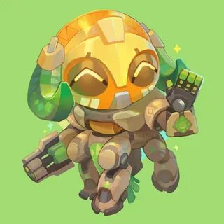 21/30) Orisa Overwatch wallpapers, Chibi overwatch, Overwatc