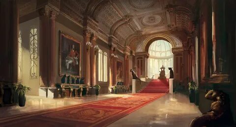 ArtStation - throne room, Kean Wai Yuen Throne room, Ball ro