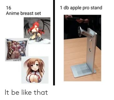 1 Db Apple Pro Stand 16 Anime Breast Set Side a It Be Like T