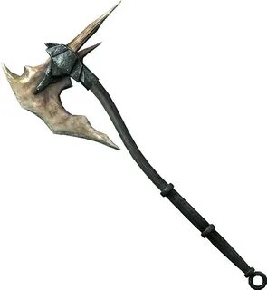 Greataxe - Daedric Battle Axe - (960x960) Png Clipart Downlo