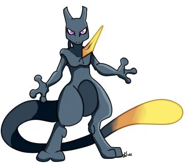 How To Draw Pokemon Shadow Mewtwo - He's one of the coolest 