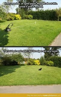 Lawn mowing made easy - FunSubstance