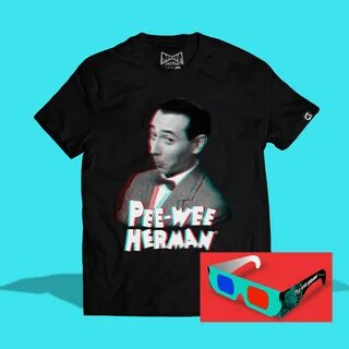 The 3D Pee-wee Herman tee - NerdlyNews