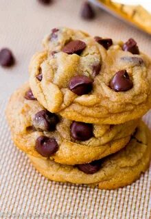 Soft-Baked Chocolate Chip Cookies. Cornstarch makes them so 