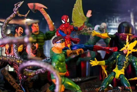 Spider-Man vs The Sinister Six always wanted to take pics . 
