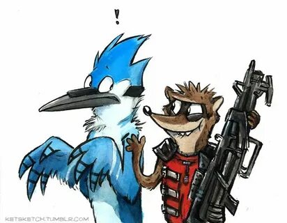 Rocket Rigby by kenket on DeviantArt Cartoon, Rigby, Deviant