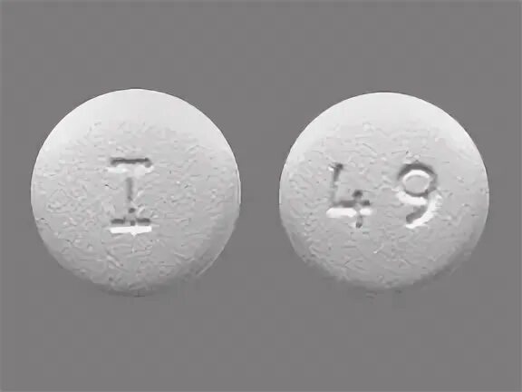 I 49 Pill (White/Elliptical/Oval) - Pill Identifier - Drugs.