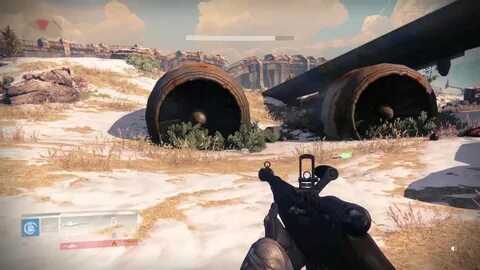 No land beyond trickshot DESTINY - YouTube