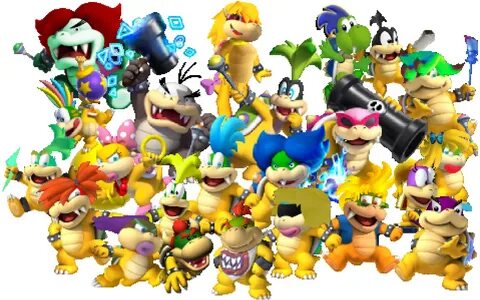 Tommy's Super Mario Blog: More about the Koopalings