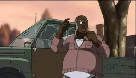 YARN It's okay, officers. It's okay. The Boondocks (2005) - 