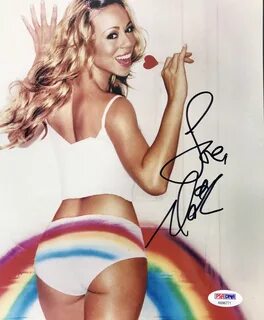 Photo Mariah Carey Autograph Signed 8 x 10 Photographs Home 