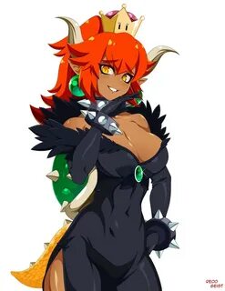 bowsette (mario and 1 more) drawn by reddgeist Betabooru