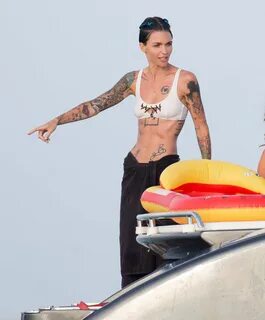 Ruby Rose in Bikini -03 GotCeleb