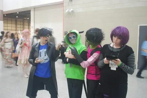 Invader Zim Cosplay Group My cosplay group at MCM London E. 