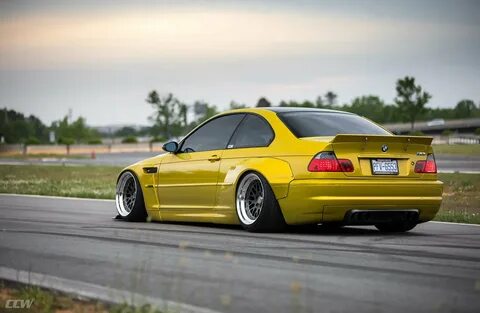 Заряженная версия BMW M3 E46 в обвесе от Rocketbunny