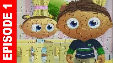 Super Why! Whyatt Beanstalk with Baby Joy Puzzle Video For K