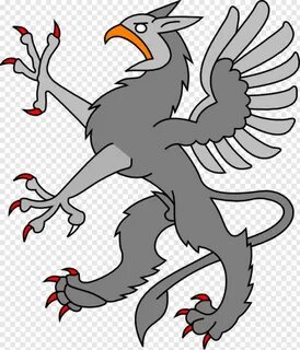 Griffin - Griffin Grey Clip Art, Transparent Png - 510x596 (