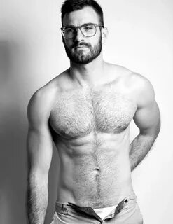 Those glasses are so hot. . Barba hombre, Hombres peludos, H