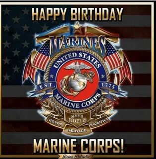 Pin by Stacy Harris on Marine Marine corps birthday, Happy b