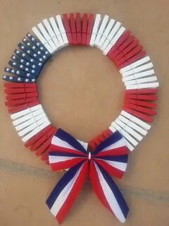 My fun 4th of July craft July crafts, Crafts, Clothes pin wr