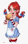 Fast Food Mascots Anime at Foods