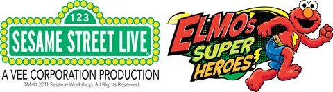 Sesame Street Live Logo - (2743x758) Png Clipart Download