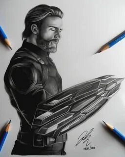 Steve Rogers A.K.A. Captain America.Avengers Infinity War.Wi