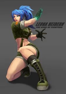 Electro Vignette - The King of Fighters FanArt Leona Heidern