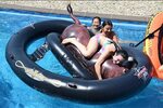 The 'Inflatabull' Is A Ride-On Bull Float That Brings Lots O