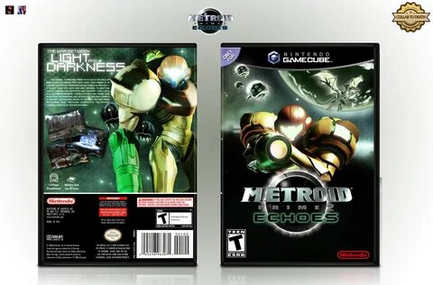 Viewing full size Metroid Prime 2: Echoes box cover