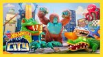 GIANT CREATURES TAKEOVER! Hot Wheels City @Hot Wheels - YouT
