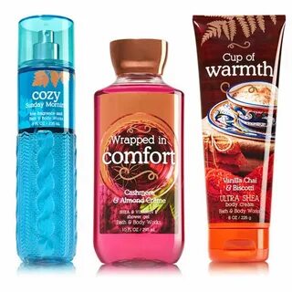 Bath & Body Works Comfy & Cozy fragrance collection - The Pe