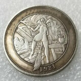 Нам большая сумка никель монеты 1921 сексуальная девушка с г
