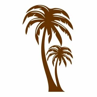 Sunset with Palm Cuttable Design Tree svg, Tree images, Palm