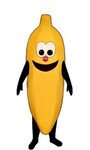 Mascot costume #FC055-Z Happy Banana (Bodysuit not included)