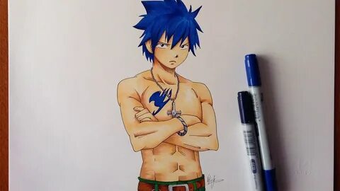 Disegno - Drawing Gray Fullbuster (Fairy Tail) - YouTube