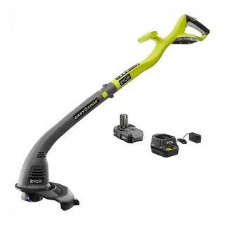 RYOBI ONE+ 18V 10 in. Cordless Battery String Trimmer and Ed