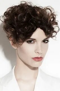 Short haircut for curls - Hairstyle Models for Women