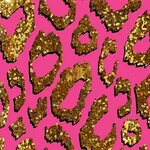 Glitter Iphone Leopard Print Wallpaper - art-whippersnapper